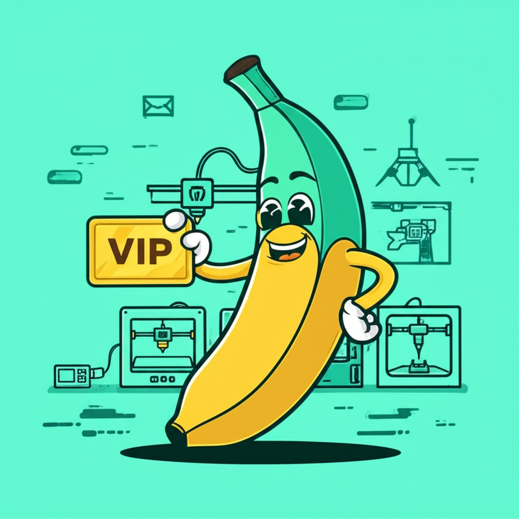 Nano-banana member with VIP badge